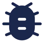 Bug Minimalistic SVG Icon
